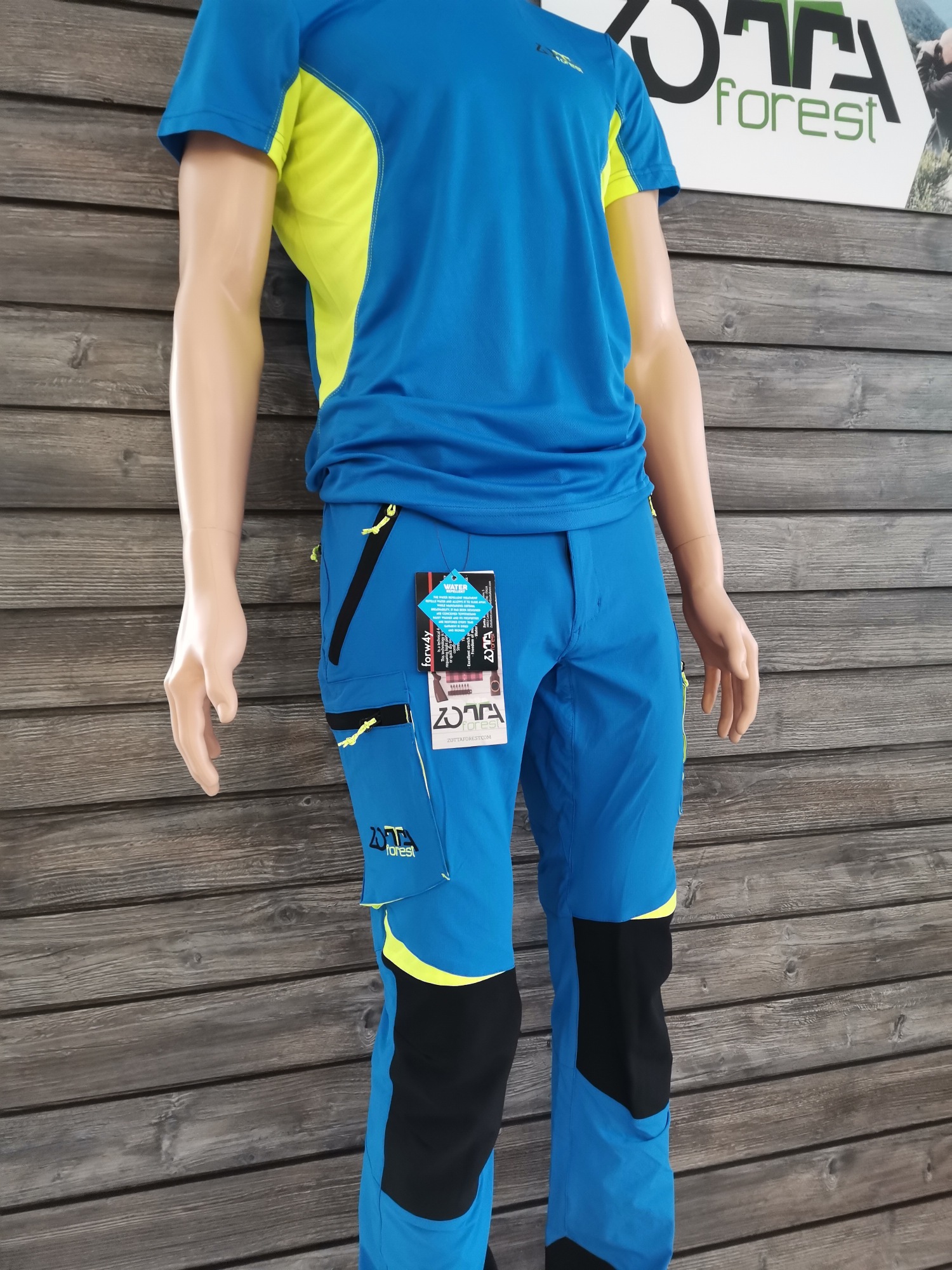 T-Shirt ZOTTA FOREST AMBIT μπλε